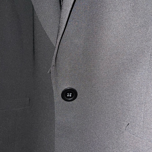 Jones Studio Midnight Black Blazer with One Button - Picture 3 of 4